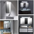 thumbnail image 4 of 10 Pcs Mirror lamps and lanterns LED Lights LED Bathroom Mirror Makeup LED Wall Light Touch Control Rechargeable Wireless Makeup Light for Mirror, 4 of 5