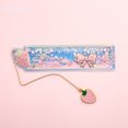 thumbnail image 5 of 1pc Random Pattern Kawaii Quicksand Rulers Girl Drawing Template Lace Sewing Ruler 5.91inch Pendant Cute Bookmark Stationery Office School Gift, 5 of 5