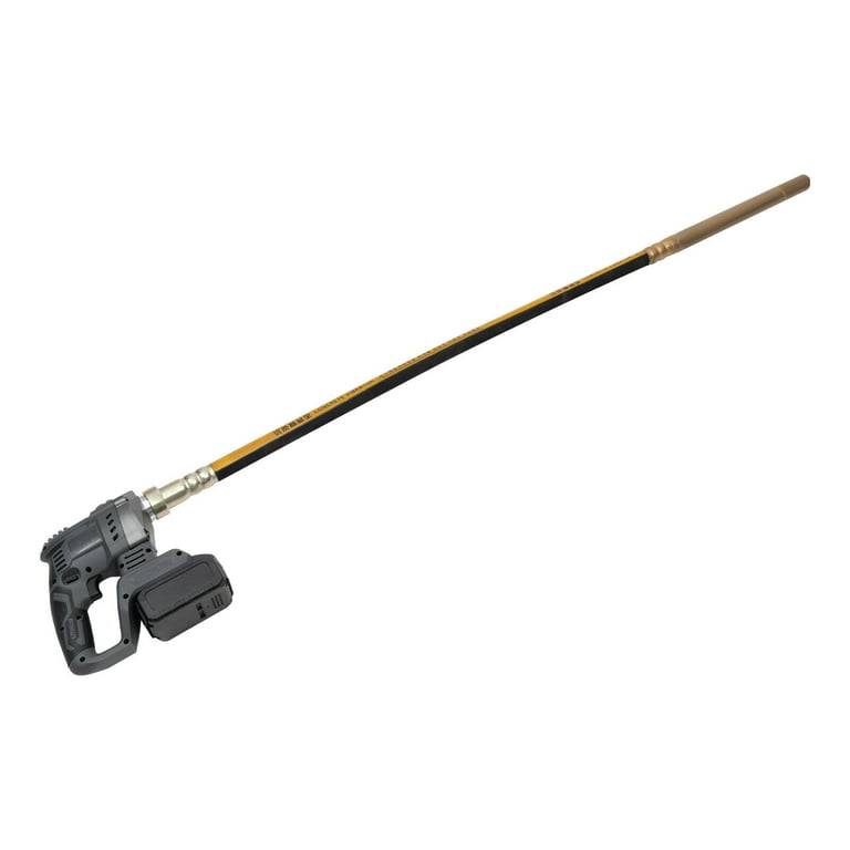 vibrating wand concrete Amazon.com: Handheld Concrete Vibrating Tool for Dewalt 20V Max Battery,  Construction Insertion 5,000VPM Flexible Portable Pencil Cement Vibrator  with 3.8FT Shaft Rod, Remove Air Bubble & Mix Concrete(No Battery) : Tools & main image 1