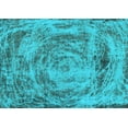 thumbnail image 1 of Ahgly Company Indoor Rectangle Abstract Light Blue Modern Area Rugs, 2' x 4', 1 of 4