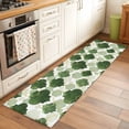 thumbnail image 3 of 2x6 Washable Runner Rug, Sage Green Moroccan Non-Slip Hallway Runner for Entryway Kitchen Bedroom, Abstract Gradient Gold Green Geometric Indoor Carpet Runner Floor Mat, 3 of 9