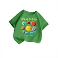 thumbnail image 4 of T-shirt Graphique Mignon à Col Rond et Manches Courtes pour Filles, T-Shirt d'Été Décontracté pour Enfants, Haut à Manches Longues avec Soutien-Gorge Intégré, Tenues pour Tout-Petits, Chandails à Capuchon Courts pour Filles, Haut Fin, 4 of 4