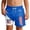 Blue, variant on Kids Boys USA 250th Anniversary Stars and Stripes Print Swim Trunks Knee Length Double Layer Design Patriotic Theme Lightweight Beach Shorts Navy 9 Years-10 Years