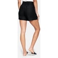 thumbnail image 2 of Shorts para caminar informales con botones en la parte delantera para mujer Hurley caviar L, 2 of 3