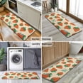 thumbnail image 6 of Orange Strawberry Plants Fruit Kitchen Rug Mat,Kitchen Runner Rugs Non Skid Washable,Decorative Kitchen Floor Mats for Kitchen,Sink,Laundry,17"x47.2", 6 of 7