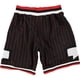 thumbnail image 1 of Mitchell & Ness Mens Nice Kicks Talk Box Athletic Workout Shorts black L, 1 of 2