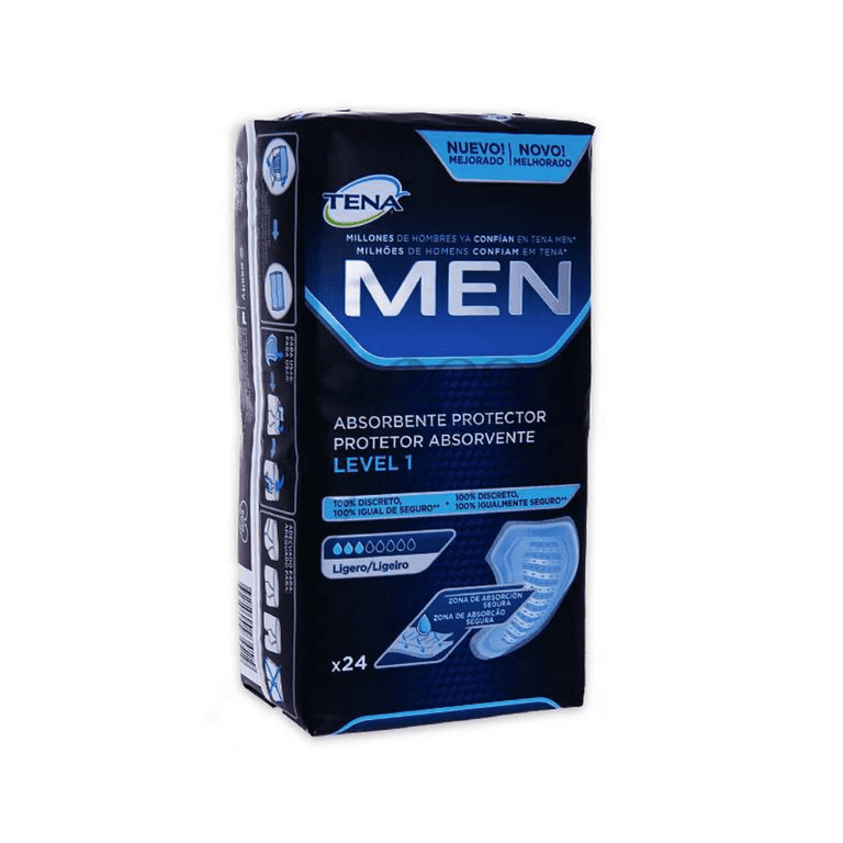  TENA Level 3 Men Pack of 16 Pack by Tena : Health & Household