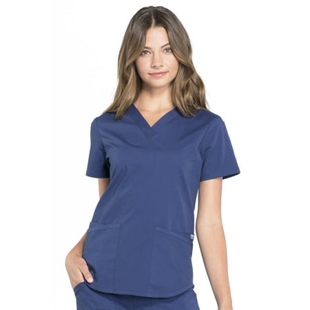 

Cherokee Workwear Professionals Women s Scrubs Top V-Neck WW665