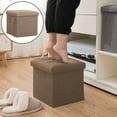 Black and Friday Deal 2024!Folding Storage Ottoman Cube Saving Storage