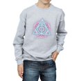 thumbnail image 3 of Harry Potter Boys Neon Deathly Hallows Sweatshirt, 3 of 5