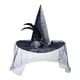 thumbnail image 1 of para mujer, accesorios para fotos, accesorio de disfraz de personaje, sombreros de adulto puntiagudos de  Negro Hugo  sombrero de halloween, 1 of 10