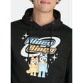 thumbnail image 4 of Bluey Men's & Big Men's Y2K Graphic Hoodie Sweatshirt, Sizes S-3XL, 4 of 5