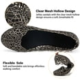 thumbnail image 3 of Ecetana Womens Jelly Sandals Ballet Shoes Lightweight Hollow Out Summer Beach Sandals, 3 of 7