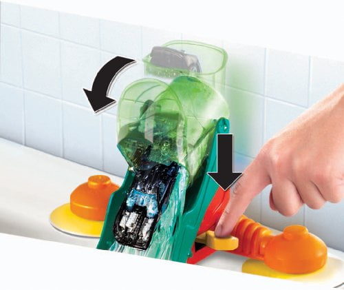 hot wheels fun in the tub bathtub playset