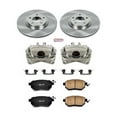 thumbnail image 2 of PowerStop Front Stock Replacement Brake Pad and Rotor Kit with Calipers Fits: NISSAN Select Models KCOE116A, 2 of 7