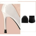 thumbnail image 6 of Women's Shoe Heel Protectors, 2-Pairs Clear TPU Anti-Slip Covers, Noise Reducing Tips for Dress Shoes, 6 of 7