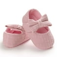 thumbnail image 6 of Hipattires Shoes for Preemie Pink Solid Girls Shoes Easy on, 6 of 7