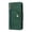 Green, variant on Nalacover For iPhone 11 Pro Max Zipper Wallet Case,360 Protection Stylish PU Leather Shockproof Magnetic Flip Holder 6 Card Slots and 2 Cash Pockets Cover with Detachable Wrist Strap,Gray