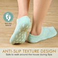 thumbnail image 3 of Calcetines hidratantes de silicona MoyRetty Gel Aloe Foot Spa Green, 3 of 7