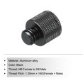 thumbnail image 3 of Micrófono Soporte Adaptador M8 Hembra x 3/8 Macho Cámara Tornillo Rosca Adaptador para Micrófono Trípode Soporte Negro, 3 of 6