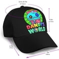 thumbnail image 2 of Dandys World Casquette de Baseball Mode Ajustable Imprimée pour Hommes et Femmes, 2 of 5