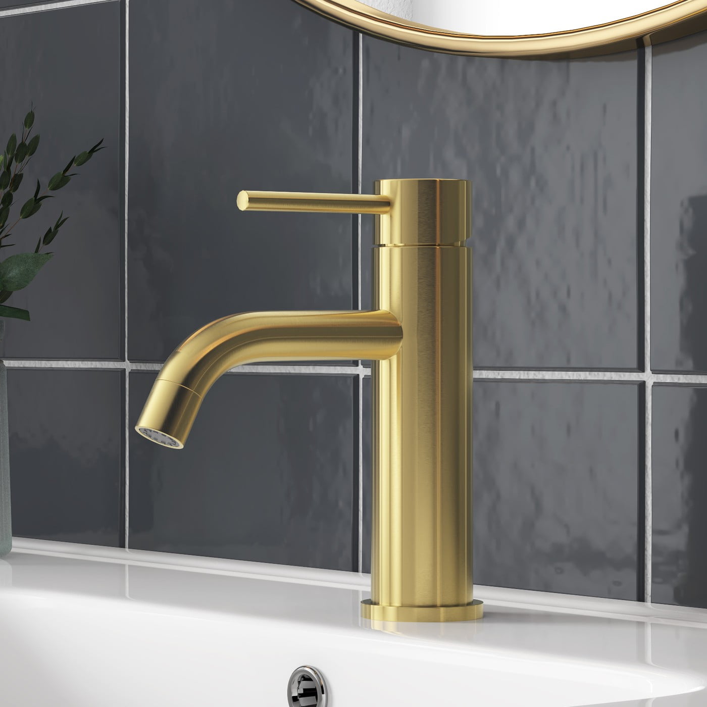 yon.mam ページ yon.mam ページ YZZY Brass Bathroom Faucet Brushed Gold