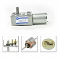 DC 6V 12V 24V Gear Reduction Motor 2 3.3 6 10 150RPM Reversible Worm