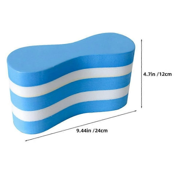 Pull Buoy Swimming Float Kick Board for Pool Training Made of Eva Sky Blue with Floating Function 1Pack