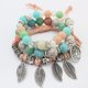 thumbnail image 2 of Brazalete de estilo europeo Multicolor Sunnimix Pulsera de abalorios para mujeres 10-14 cm, 2 of 8