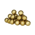 thumbnail image 5 of DecMode Stainless Steel Modern Bookend Pairs with Triangular Arranged Orbs 6"W x 5"H, Features a Metallic Gold Finish, 5 of 7