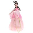 thumbnail image 1 of Muñeca De Niña De Vinilo De 28 Disfraces De Princesa Y Cabello rgo, Juego De s De Muñecas Articudas 1/6, Regalo Creativo De Zulema 10 muñeca de las juntas, 1 of 7