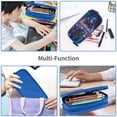 thumbnail image 4 of Descendants Big Capacity Pencil Case, Aesthetic Pen Pouch Storage Bag, Office Supplies Organizer, Pen Cases Pencil Bag with Multiple Compartments, 4 of 8