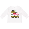 thumbnail image 3 of Inktastic My Dad is a Firefighter with Fire Truck Boys or Girls Long Sleeve Toddler T-Shirt, 3 of 5