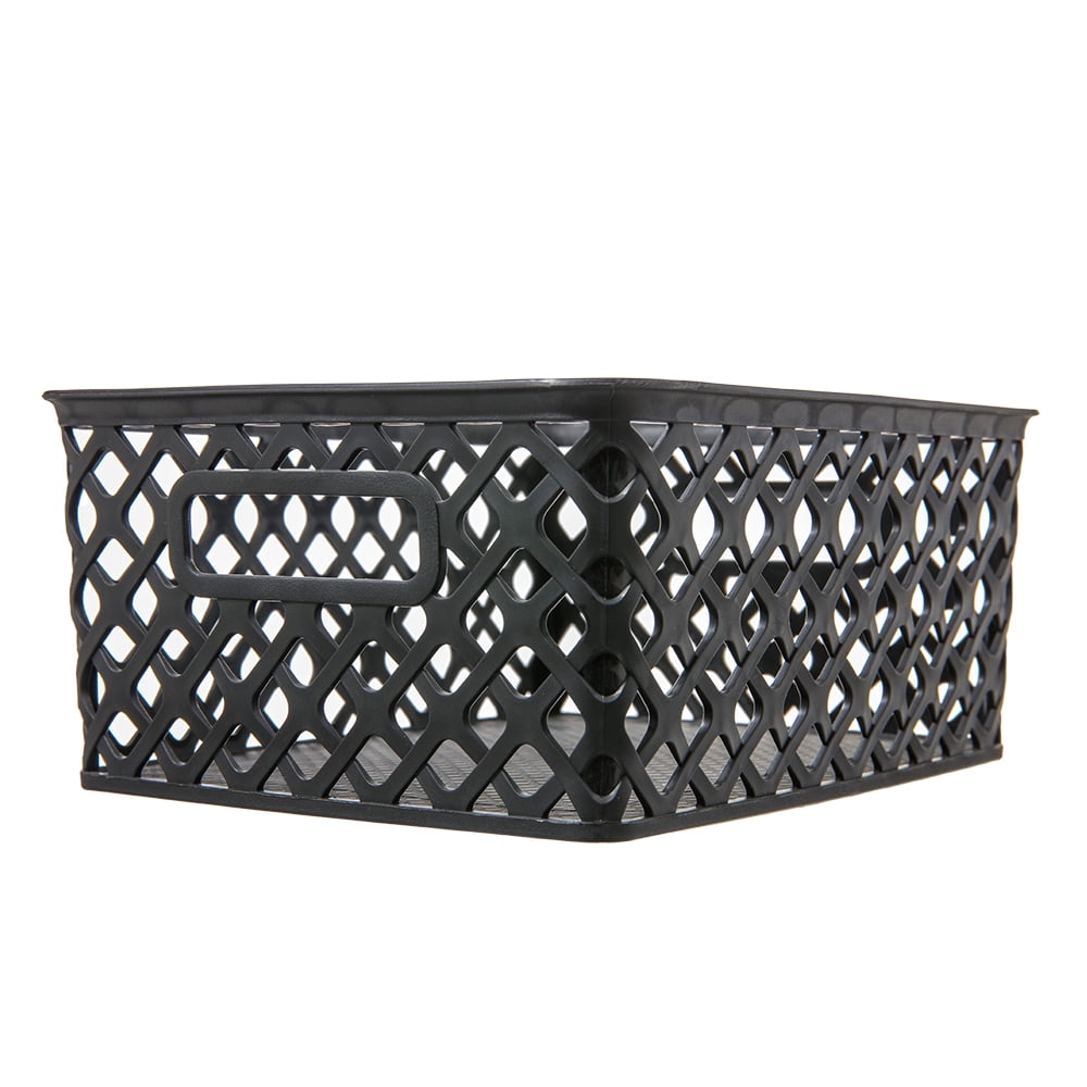 Details about   Better Homes & Gardens Medium Wire Basket with Chalkboard 2 Pack 