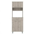 thumbnail image 1 of FM FURNITURE Bay 24"W Modern Engineered Wood Area Pantry in Light Gray, 1 of 8