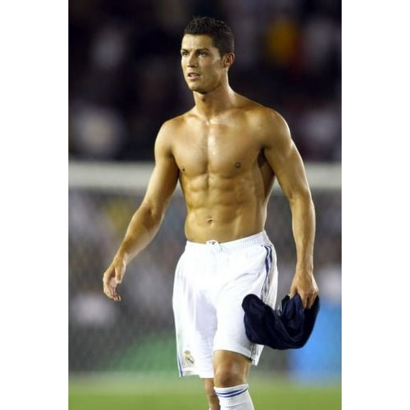 Poster Time Cristiano Ronaldo Poster 11inx17in Mini Poster 11x17 poster #097690 Color Category: Multi, Unframed, Ages: Adults