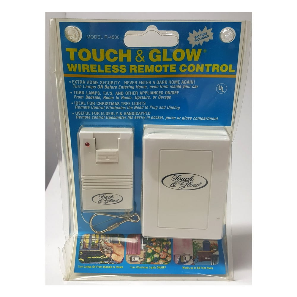 Bright Image Touch & Glow Home Security Wireless Remote Control R4500