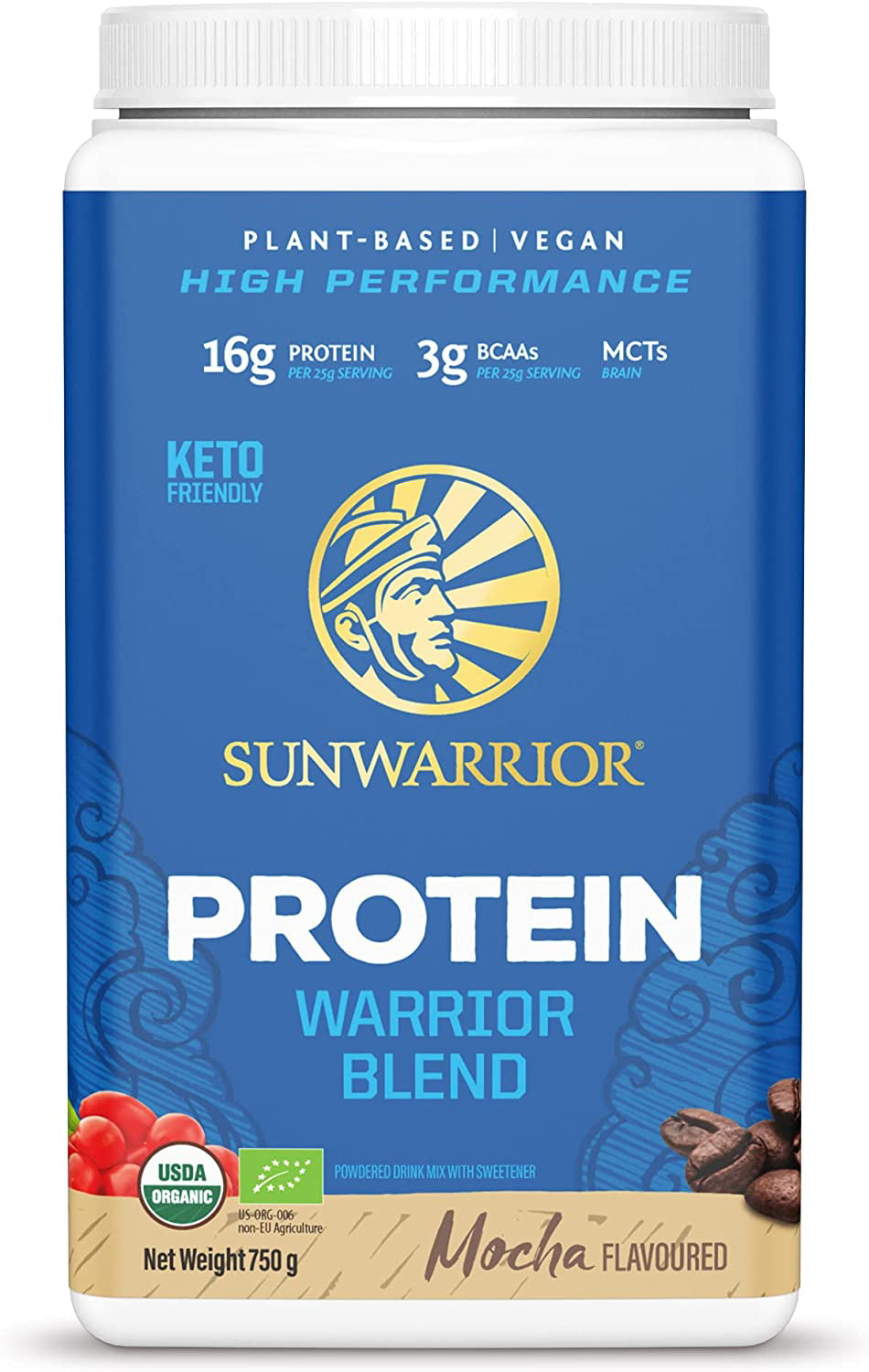 Warrior Protein Powder Shaker Pre Workout Stainless Steel Bottle Mixer  800ml 5060756340701