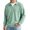 746#Light Green, variant on Waffle Knit 1/4 Zip Pullover for Men Collared Casual Top Business Casual Shirt Workwear Pullover Top