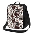 thumbnail image 1 of Balery Cow Skin Caja de Almuerzo y Bolsa de Almuerzo para Hombres y Mujeres, Bolsa de Almuerzo Reutilizable con Gran Capacidad, Bolsa de Almuerzo Aislada, 1 of 7