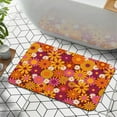 thumbnail image 6 of 1pc Retro Vintage Floral Print Bathroom Rug Bathroom Decor and Accessories- Durable,Anti Slip,And Quick Drying,Suitable For Indoor/outdoor Use - Perfect For Bathrooms,Bedrooms,Kitchens, 6 of 9