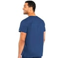 thumbnail image 2 of MED COUTURE Men Cadence One Pocket Top, Color: Navy, Size: 2XL (7478-NAVY-2XL), 2 of 5