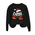 thumbnail image 5 of Winter Saving Talove Long Sleeve Shirts for Women Funny Graphic Sweatshirt Fall Fashion Must Haves Long Sleeve Cute Lightweight Womens Tops Trendy Plus Size Christmas Shirts, 5 of 6