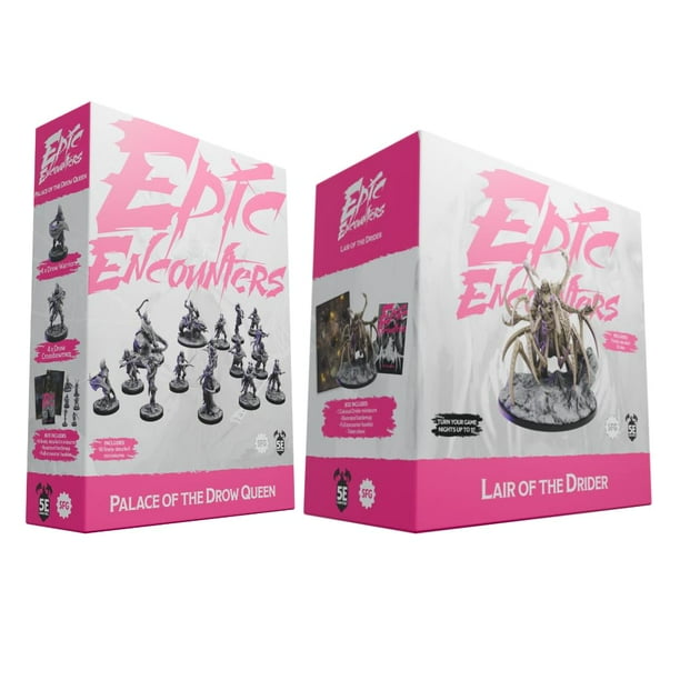 Paquete de juegos Steamforged Games Epic Encounters Palace Drow