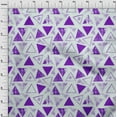 thumbnail image 4 of oneOone Cotton Poplin Sky Blue Fabric Geometric Texture Sewing Craft Projects Fabric Prints By Yard 56 Inch Wide, 4 of 4