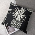 thumbnail image 7 of PIKWEEK Pillow Covers Summer Colorful Fresh Pineapple Tropical Fruit Cotton  Throw Pillow Case Cushion Cover Outdoor Home Couch Decorative Set of 2 Multiple specifications, 7 of 7