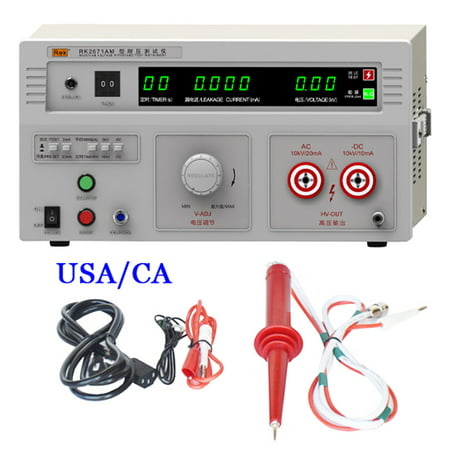 TECHTONGDA 10KV AC/DC Insulation Tester Electrical Resistance Digital Withstand Voltage