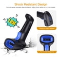 thumbnail image 4 of Barcode 2-in-1 2.4G Wireless Barcode Scanner & USB Wired Barcode Scanner Automatic Handheld 1D Bar  Scanner Reader with Rechargeable Battery Mini USB Receiver USB Cable for, 4 of 7