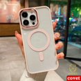 thumbnail image 1 of COVET Fundas Magnéticas Transparentes De Carga Inalámbrica Suave Case Funda Para iPhone 11 12 13 14 Pro Max Gao Jiahui unisex, 1 of 2
