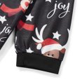 thumbnail image 6 of JYYYBF Matching Family Christmas Pajamas Elk Antler Long Sleeve Hooded Romper PJs Zipper Jumpsuit Loungewear, 6 of 6